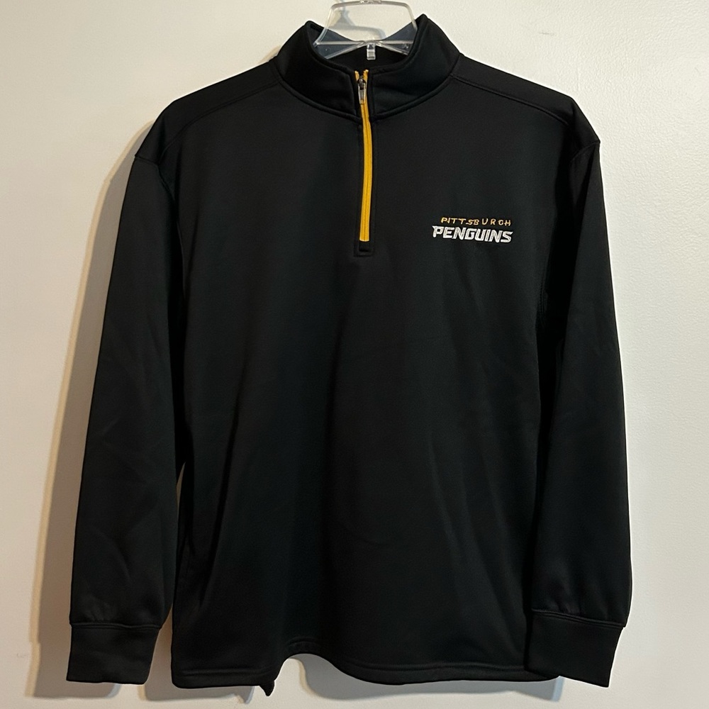 Pittsburgh Penguins 1/4 Zip Pull-Over - Large